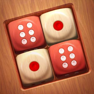 Wood Dice Merge game