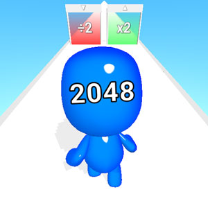 Man Runner 2048 game