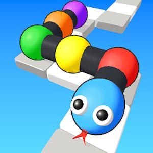 Rainbow Snake game